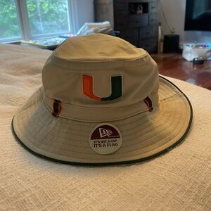 University of Miami bucket hat